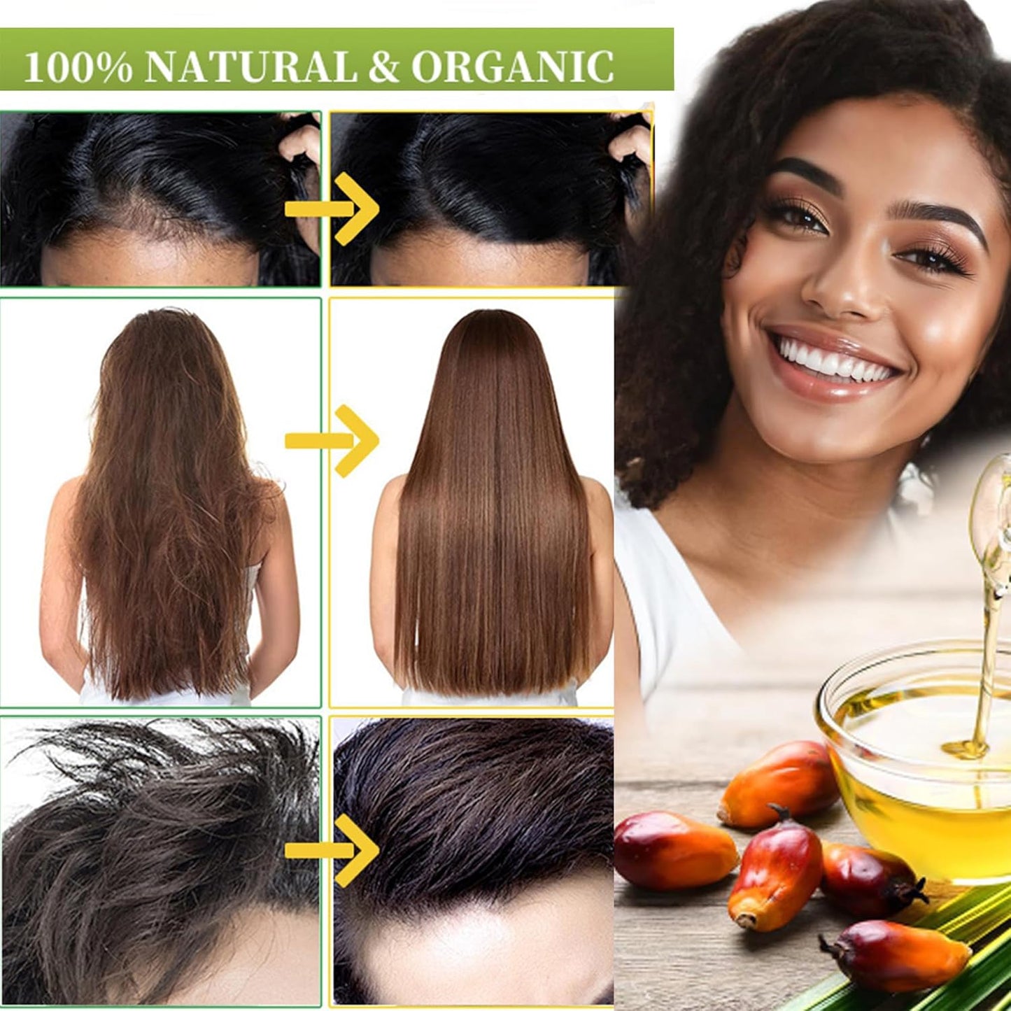 Organic Batana Oil, Regrow, Strengthen, Shine